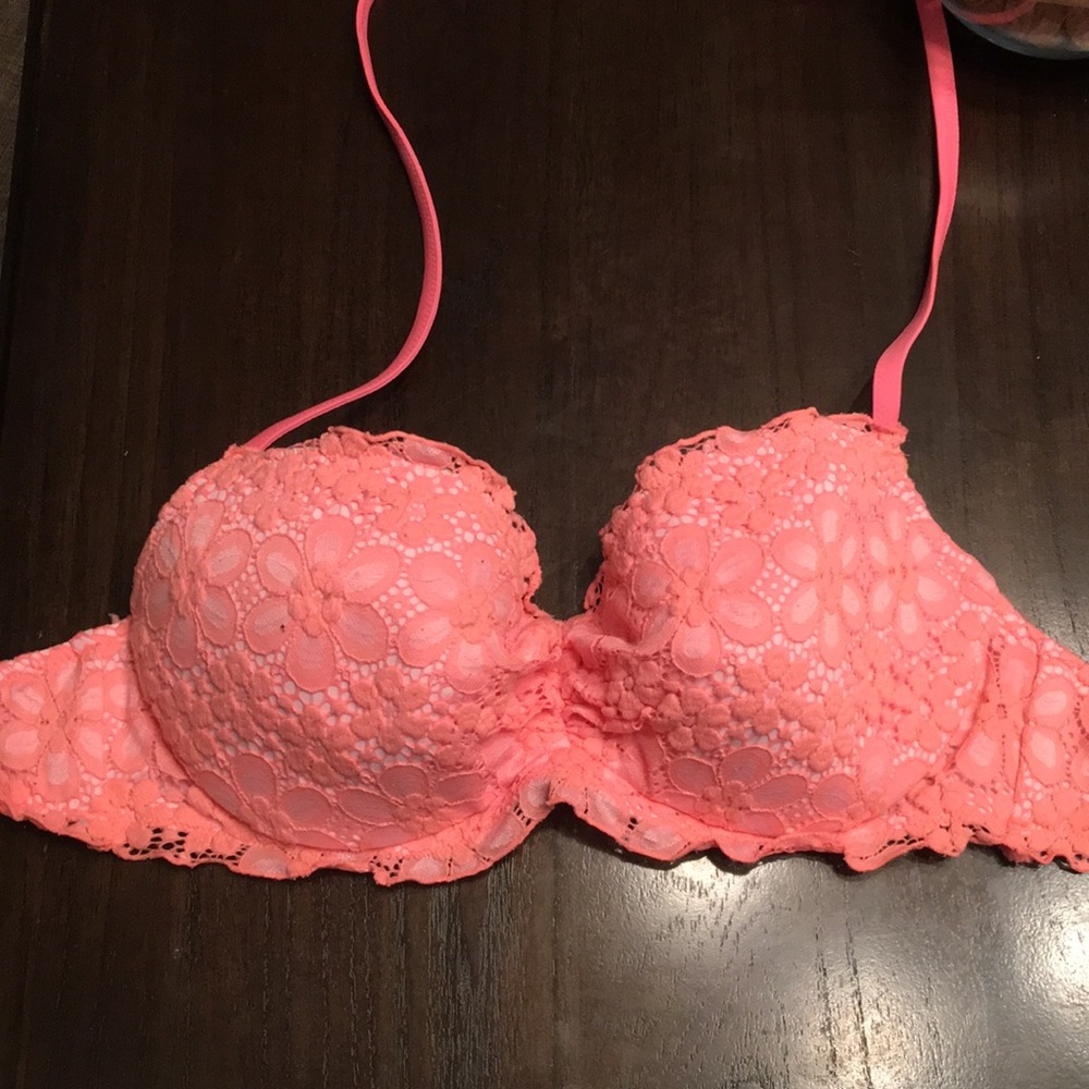 VS lined bathing suit top- size 36D